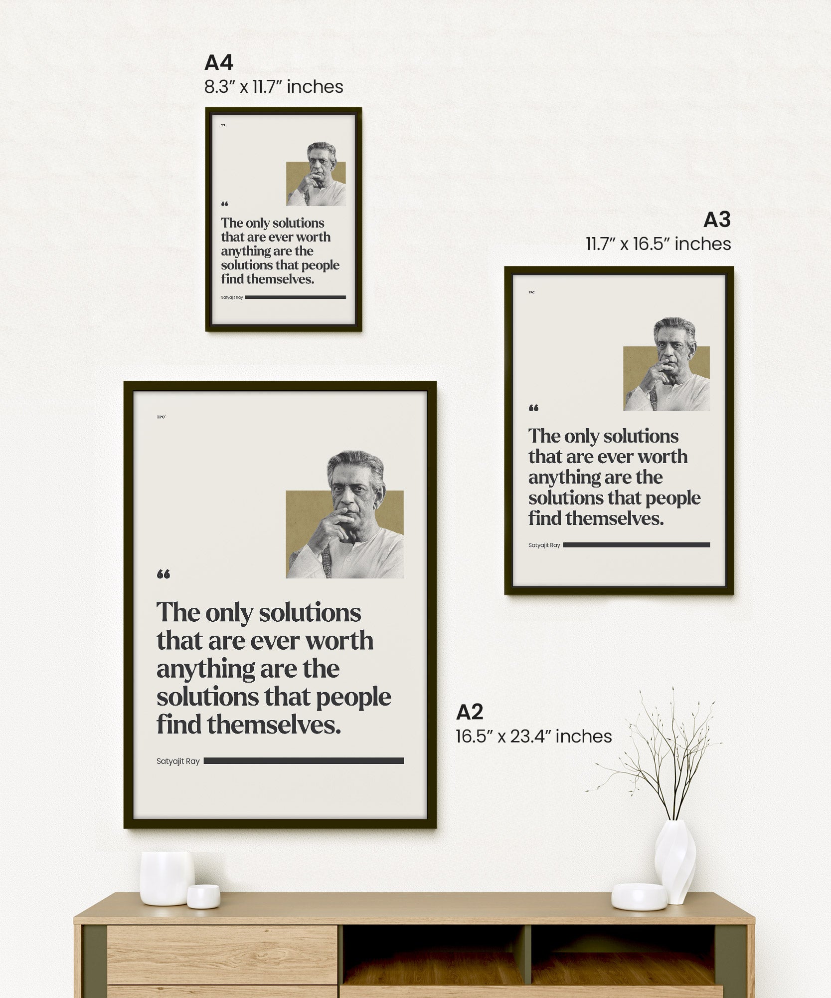 Satyajit Ray Poster